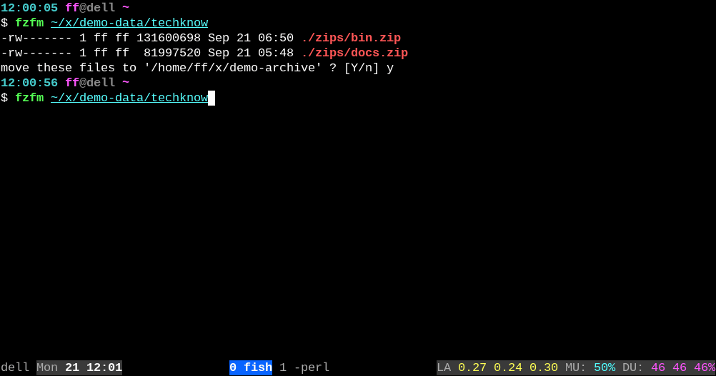 Dynamic file list – example 2